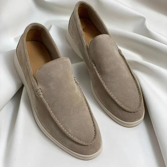 Alfred | Casual Minimal Suede Loafers