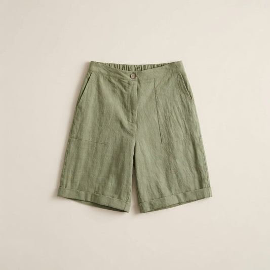 Amelia | Lightweight Linen Summer Shorts